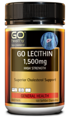 Go Healthy GO LECITHIN 1500mg 120 capsules
