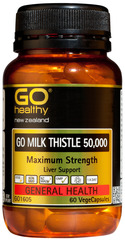 Go Healthy GO MILK THISTLE 50,000 60 capsules