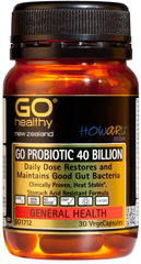 Go Healthy GO PROBIOTIC 40 BILLION 30 capsules 