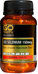 Go Healthy GO SELENIUM 150mcg 120 capsules