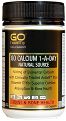 Go Healthy GO CALCIUM 1-A-DAY 120 capsules