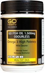 Go Healthy GO FISH OIL 1,500mg 210 capsules