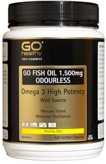 Go Healthy GO FISH OIL 1,500mg 420 capsules