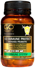 Go Healthy GO IMMUNE PROTECT HOWARU PROBIOTIC 60 capsules