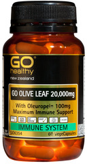 Go Healthy GO Olive Leaf 20,000mg 60 capsules