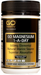Go Healthy GO MAGNESIUM 1-A-DAY 120 capsules