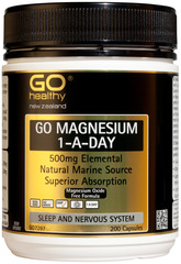 Go Healthy GO MAGNESIUM 1-A-DAY 200 capsules