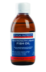 Ethical Nutrients Hi-Strength Liquid Fish Oil (Fruit Punch) 170 ml