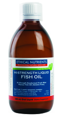 Ethical Nutrients Hi-Strength Liquid Fish Oil (Fresh Mint) 280 ml