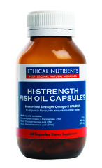 Ethical Nutrients Hi-Strength Fish Oil Capsules 60 Capsules