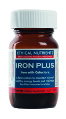 Ethical Nutrients Iron Plus 30 Tablets
