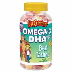 Lil Critters Omega-3 Gummy Fish 120 Gummy Fish