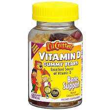 Lil Critters Vitamin D Bears 60 Gummy Bears