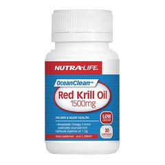 NutraLife Red Krill Oil 1500mg 30 capsules