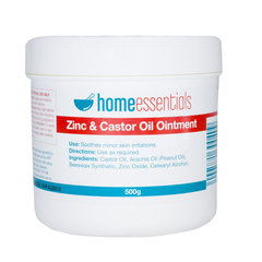 Home Essentials Zinc & Castor Oil Ointment 500g