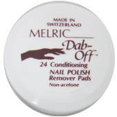 Melric Dab Off Nail Polish Remover Pads 24 pads