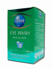 Optrex Eye Wash with eye bath 110ml