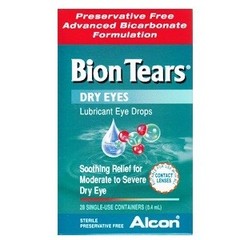Bion Tears Dry Eyes 28 x 0.4ml single-use containers