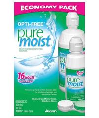 Opti-Free Pure Moist Solution 300ml + 90ml
