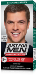 Just For Men Shampoo-In Hair Colour Natural Dark Brown