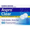 AsproClear Regular Strength 300mg 24 Effervescent tablets