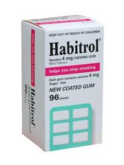 Habitrol 4mg Nicotine Gum 96 pieces mint