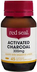 Red Seal Activated Charcoal 300g 45 capsules