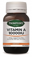 THOMPSONS VITAMIN A 10000 IU 100 CAPS