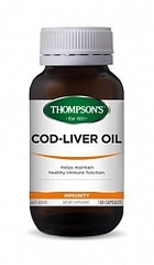 THOMPSONS COD LIVER OIL 100 CAPS