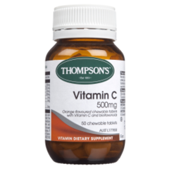THOMPSONS VITAMIN C 500 MG CHEWABLE 50 TABS