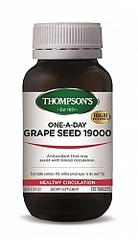 THOMPSONS ONE-A-DAY GRAPE SEED 19000mg 120 TABS