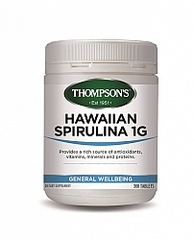 THOMPSONS HAWAIIAN SPIRULINA 1000 MG 300 TABS