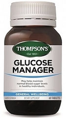THOMPSONS GLUCOSE MANAGER 60 TABS