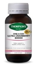 THOMPSONS ONE-A-DAY ULTRA CRANBERRY 60000MG 60 CAPS