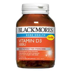 Blackmores Vitamin D3 1000IU Caps 200