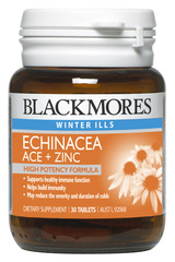 Blackmores Echinacea ACE + Zinc Tabs 30