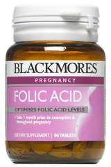 Blackmores Folic Acid 500mcg Tabs 90