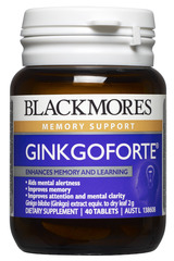 Blackmores Ginkgoforte Tabs 40