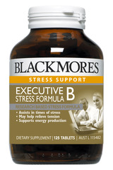 Blackmores Executive B Stress Formula Tabs 125