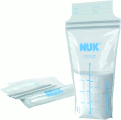 Nuk Breast Milk Bags - 25pk