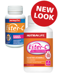 NutraLife Ester C Echinacea Chews Tabs 120s