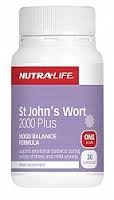 NutraLife St Johns Wort 2000mg Plus Caps 30s