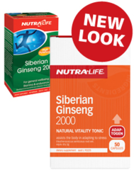 NutraLife Siberian Ginseng 2000 Caps 50s
