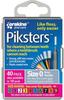 Piksters Interdental Brush Silver 0.35mm 40 pack Size 0
