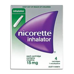 NICORETTE INHALATOR 4 cartridges