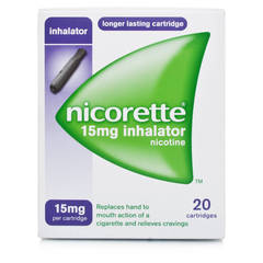 NICORETTE INHALATOR 20 cartridges