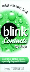 Blink Contact Eye Drops 10ml