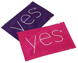 yes water-based Organic Lubricant and Moisturiser Sachets 50 x 7ml