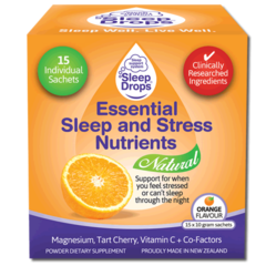 SleepDrops Essential Sleep & Stress Nutrients with Tart Cherry Powder 150g