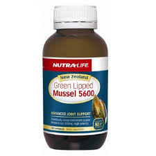 NutraLife NZ Green Lipped Mussel 5600 100 capsules